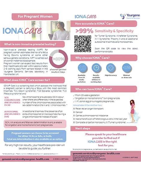 Iona care for pregnant women